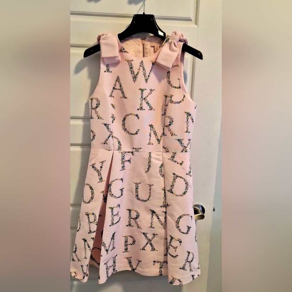 Ted Baker Light Pink Garment with Floral Trim